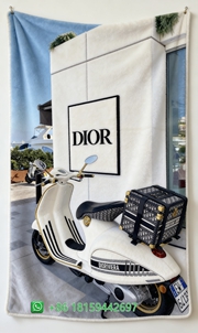 Dior Throw Blankets